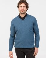 Native World Men's Possum Merino V-Neck Sweater