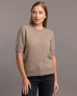 McDonald Possum Merino Stitch Short Sleeved Top