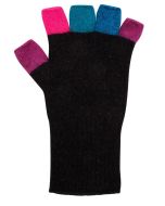 Native World Possum Merino Multicolour Fingerless Gloves