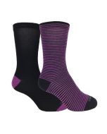 Women's Merino 2 Colour Socks 2-Pack