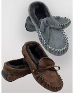 Traditional Hard Sole Sheepskin Moccasins