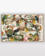 New Zealand Birds & Postcards Puzzle - 1000 piece