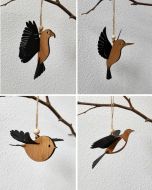 Rimu NZ Bird Hanging Decorations