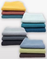 Ecovask Organic Cotton Knitted Dishcloths Heavyduty 3pk
