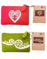 Eco-felt Coin Purse by Jo Luping