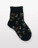 Floral Merino Baby and Children's Socks