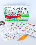 Kiwi Car Bingo Travel Game