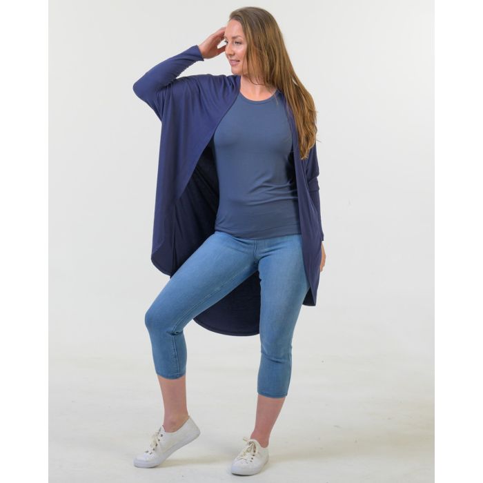 Bamboo Cocoon Cardigan New Zealand Nature