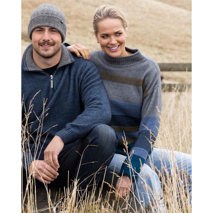 Merino wool and possum fur knitwear best sale
