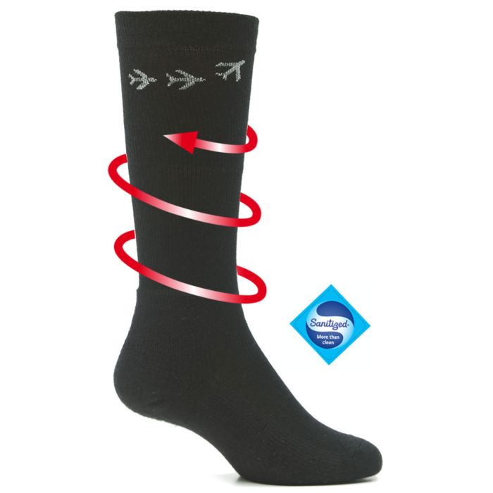 Merino Knee High Compression Flight Socks - New Zealand Nature
