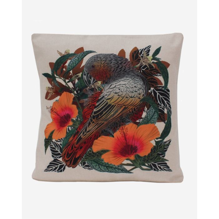 NZ Birds on a Wire' Cushion Cover