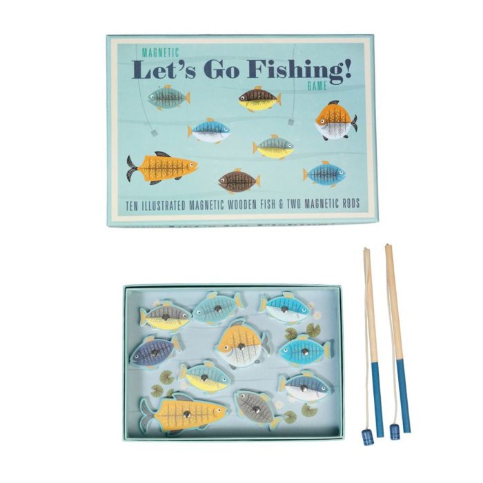 Magnetic Wooden Fishing Game - New Zealand Nature