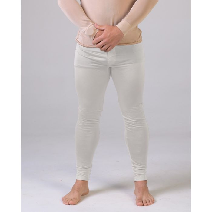 TO CLEAR Men's Silk Long Underwear Leggings - New Zealand Nature
