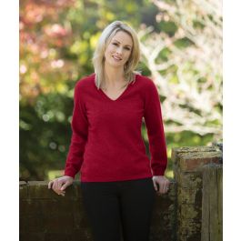 Native World Possum Merino V Neck Sweater New Zealand Nature