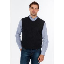 Native World Possum Merino Rib Vest New Zealand Nature