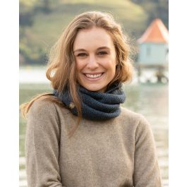Noble Wilde Possum Merino Moss Neck Warmer New Zealand Nature