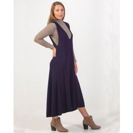 Optimum Merino Long Pinafore Dress