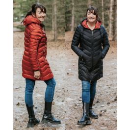 Moke 2 Colour Reversible Down Coat New Zealand Nature