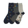 Cotton Butterfly Socks 3 Pack