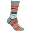 Possum Merino Multi Stripe Socks