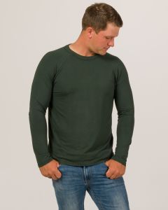 Bamboo Classic Men's Long Sleeve Top Sycamore-S