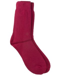 Bamboo Extra Thick Socks Red-S