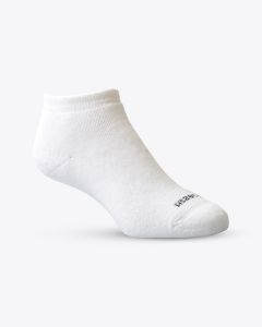 Low Cut Cotton Socks 2pk White-M/L