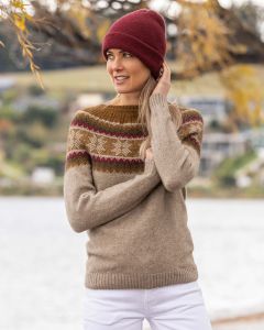 Noble Wilde Possum Merino Norway Sweater