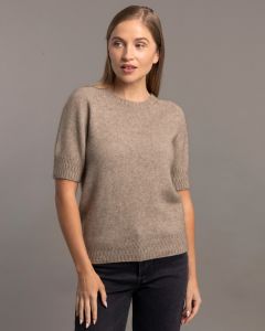 McDonald Possum Merino Stitch Short Sleeved Top