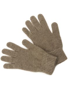 Possum Merino Classic Gloves Wheat-S