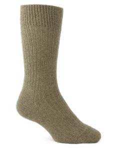 Possum Merino Classic Socks Wheat-S