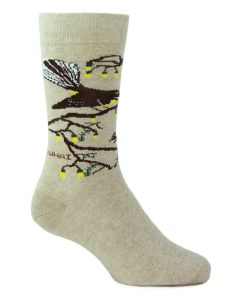 Possum Merino Bird Socks - Fantail Fantail-OSFM