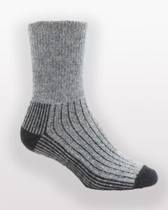  Possum Merino Terry Socks Grey-M