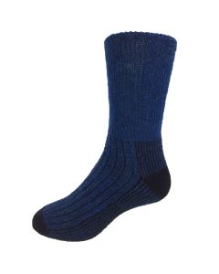  Possum Merino Terry Socks Royal Blue-S