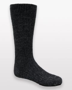 Noble Wilde Possum Merino Knee Socks Black-S
