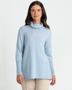 Royal Merino A-line Funnel Neck Sweater