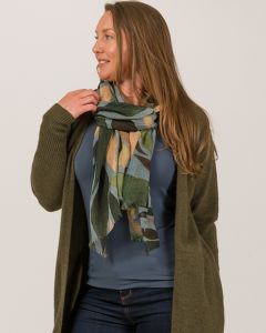 Merino Silk Wearable Art Scarves