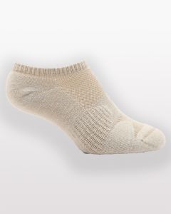 Merino Cushioned Ankle Sock Beige-M