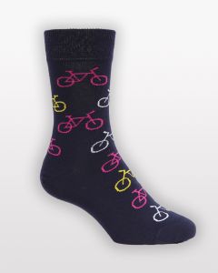 Men's Merino Fun Socks Cycling Design TO CLEAR