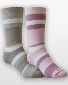 Merino Daily Stride Cushion Stripe Socks