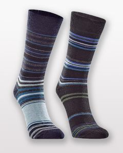 Men's Merino Pin Stripe Socks