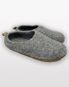 Toesties Felted Wool Leather Sole Slippers