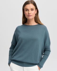 Untouched World Merino Mira Sweater Bluestone-S