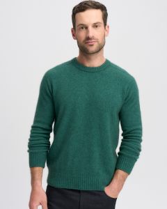 Untouched World Men's Possum Merino Everyday Sweater Fern-M