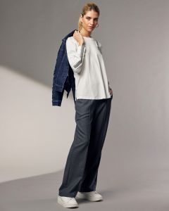 Madly Sweetly Wool Blend Trousers