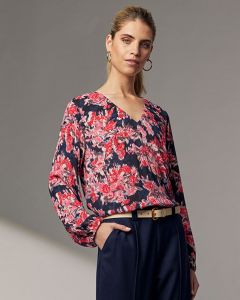 Madly Sweetly Flame Tree Blouse-10