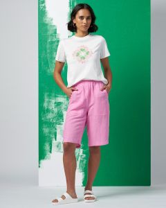 Madly Sweetly Sunshine Linen Shorts