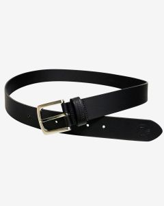 Swanndri New Zealand Made Leather Belt Black-S