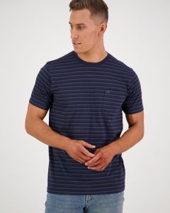 Swanndri Baldwin Striped T-Shirt -L