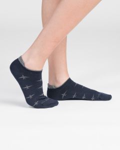 Untouched Worldâ„¢ Low Merino Socks Navy-M